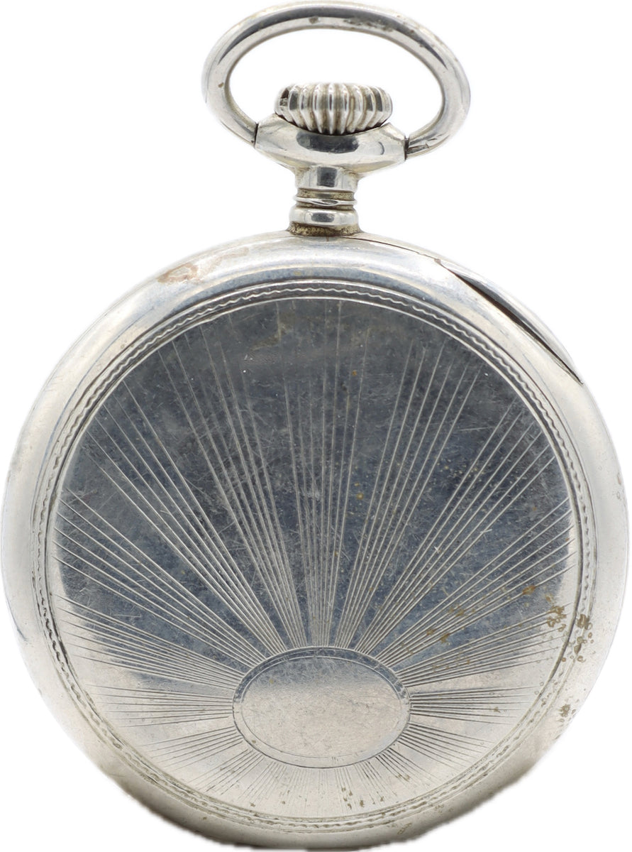 Antique Size Lip Type Courant Mechanical Open Face Pocket