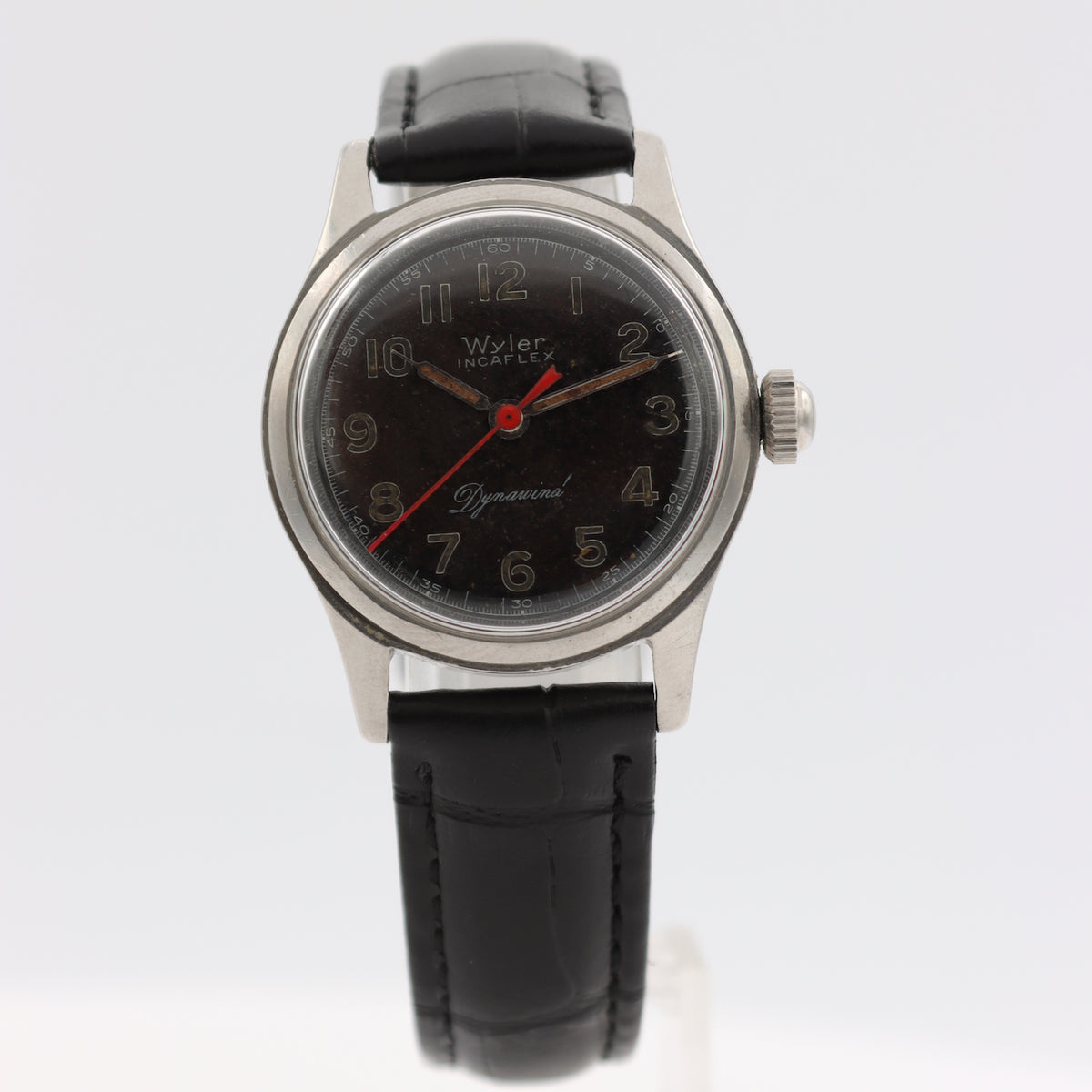 Vintage 30mm Wyler Incaflex Dynawind Men's Mechanical