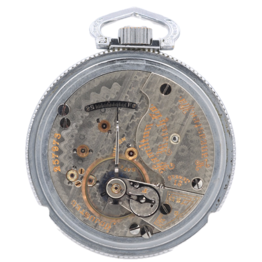 Antique 18s 1904 Hamilton Beaded 21J Hunter Railroad