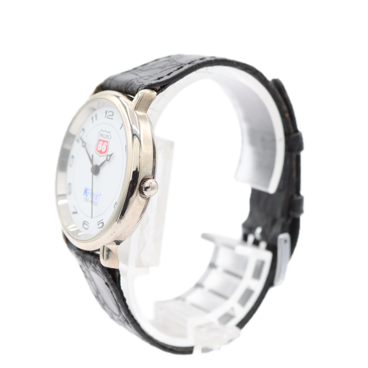 Vintage 32.5mm K Resin Phillips 66 Men's Quartz Wristwatch Japan