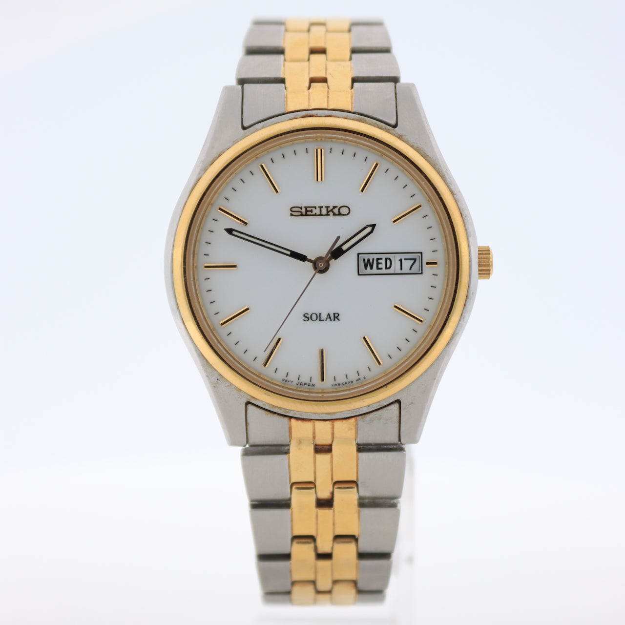 【美品】 SEIKO SOLAR V158−0AA0 腕時計 Vintage Seiko Solar V158-0AA0 – thewatchpreserve