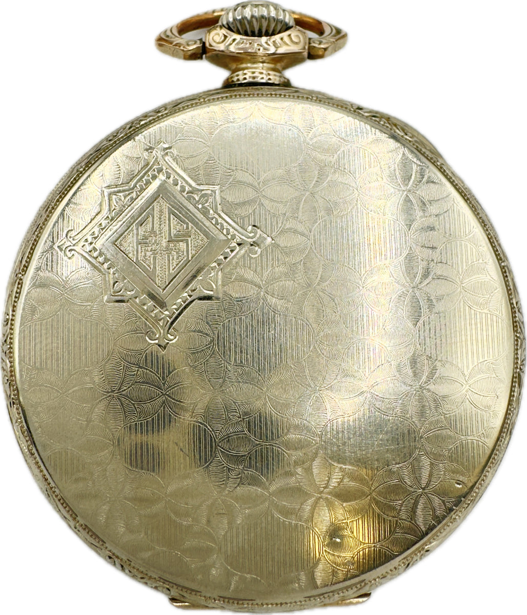 奇跡の逸品 1900s 10s Antique 3piece Worksuits Antique 12S Ball Commercial Standard 19 Jewel Pocket Watch