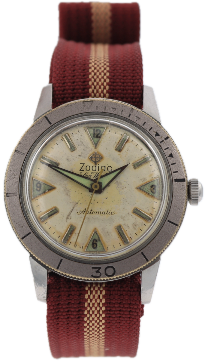 Vintage Zodiac 699 Seawolf Skin Diver Men's Automatic