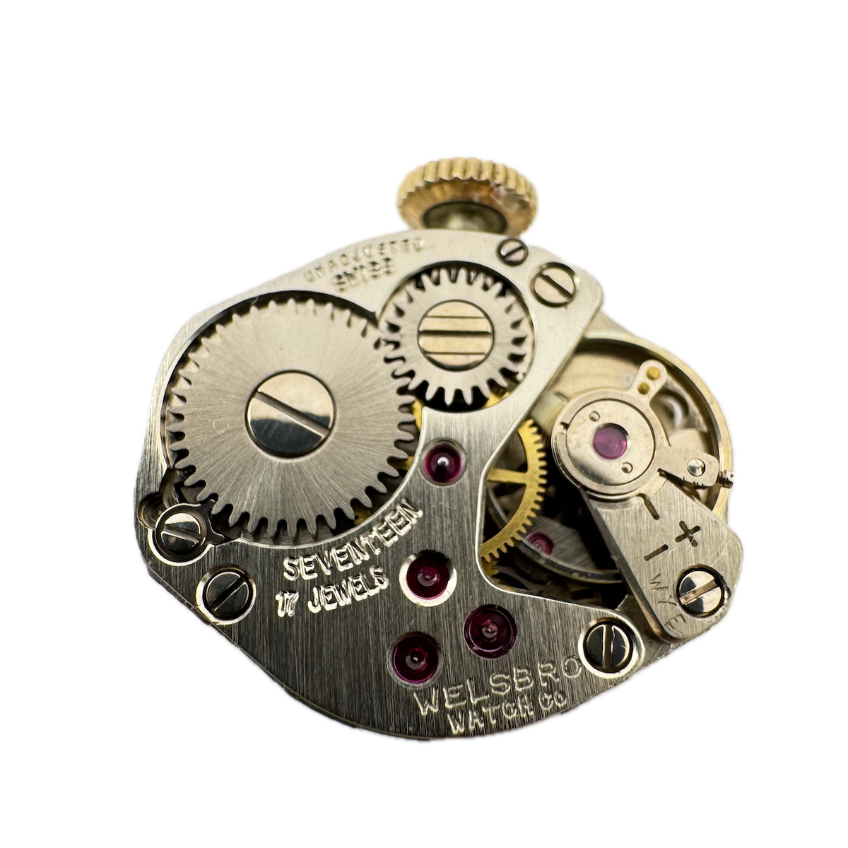 Vintage Corvair Jeweled 17 Jewel Mechanical Pocket / Pendant Watch