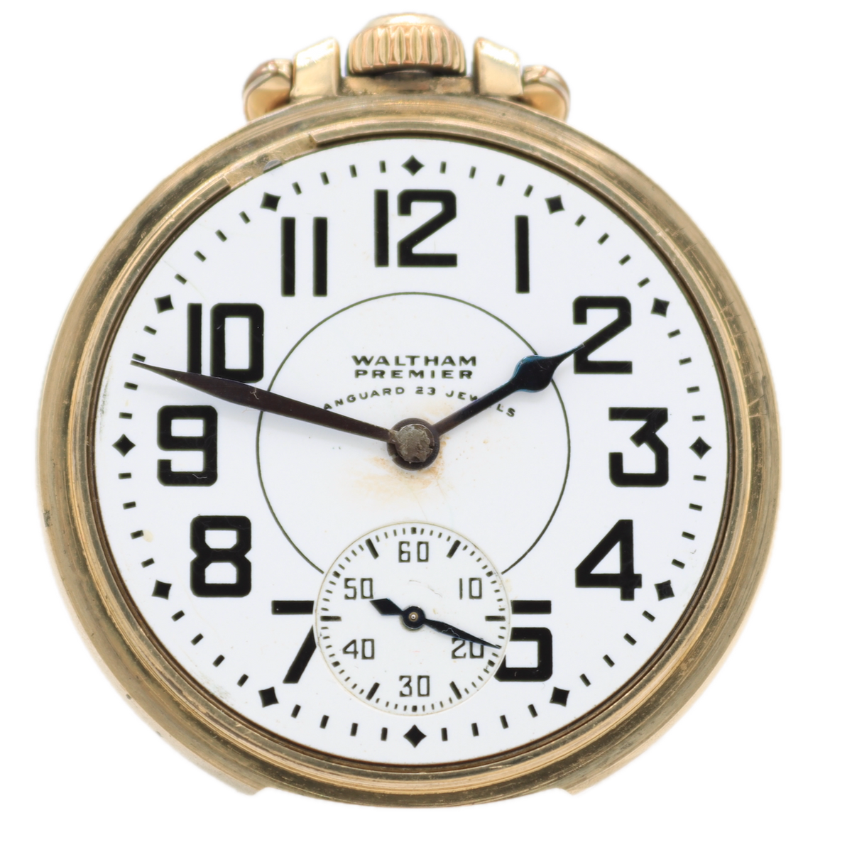 Waltham Vanguard Pocket Watch Vintage 16s 1941 Waltham