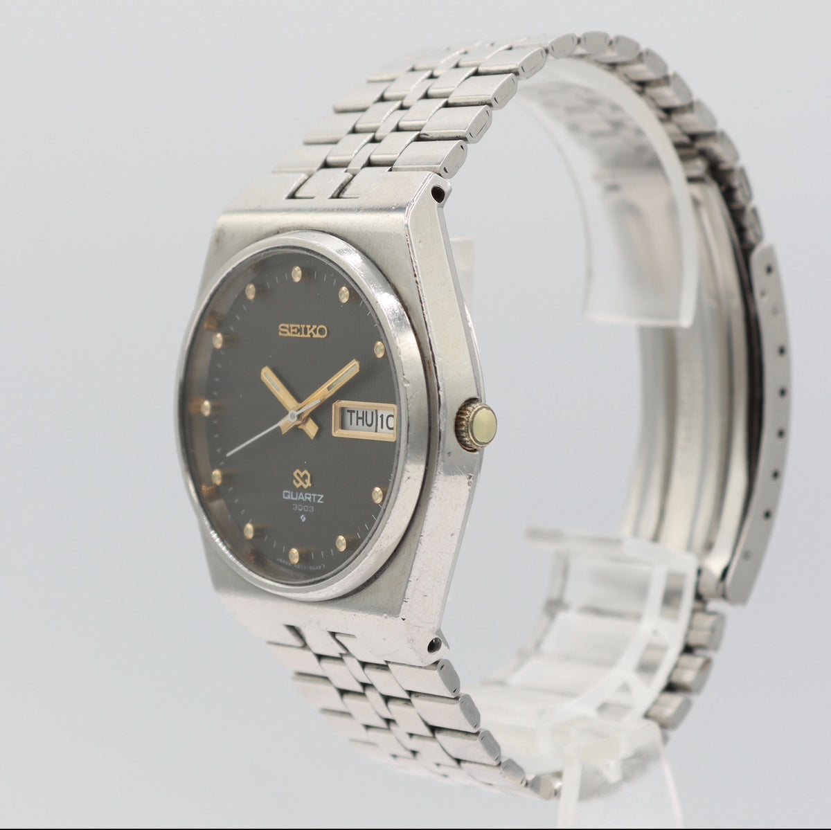 Cyma ビンテージミリタリクォーツ longines timex seiko Vintage 36mm 1976 Seiko 4823-8049 Tapestry Dial Men's Quartz