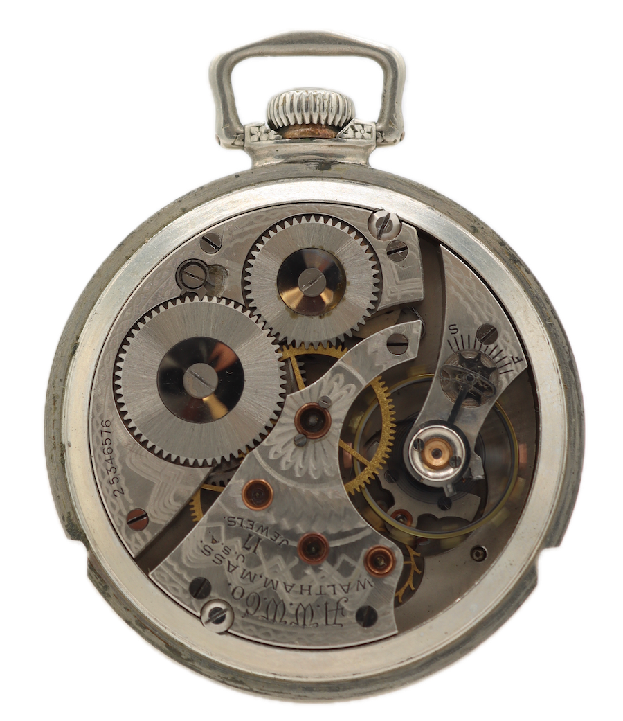 American Waltham 17 Jewel Waltham Pocket Watch Waltham Pocket