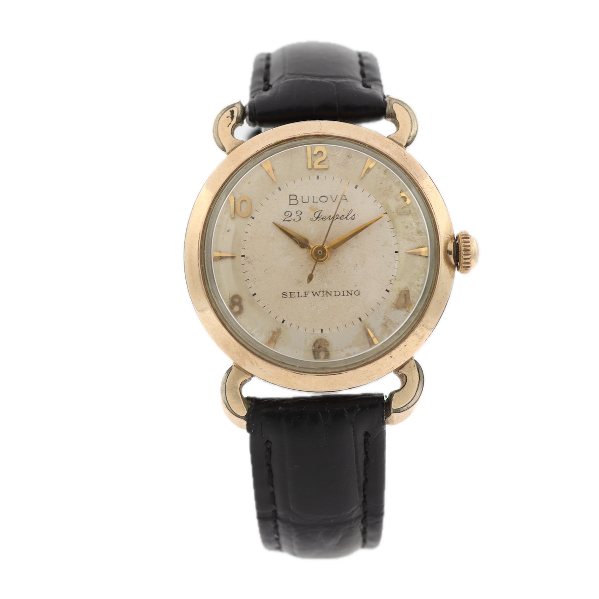 Vintage 1957 Bulova 23 Men's Automatic Wristwatch 10BPAC USA