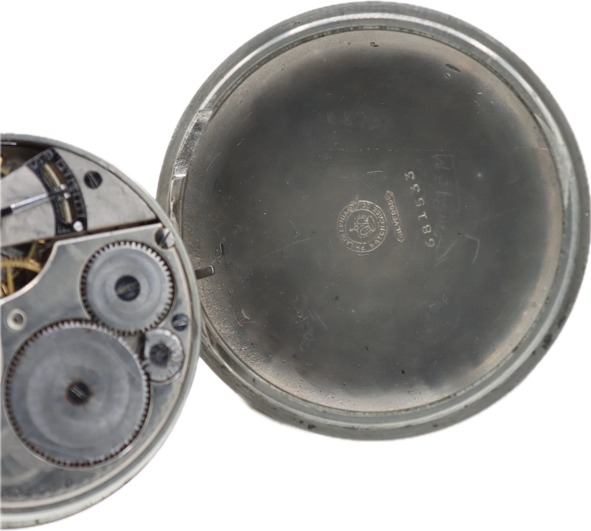 Antique 16 Size Elgin Swing Out Mechanical Pocket Watch
