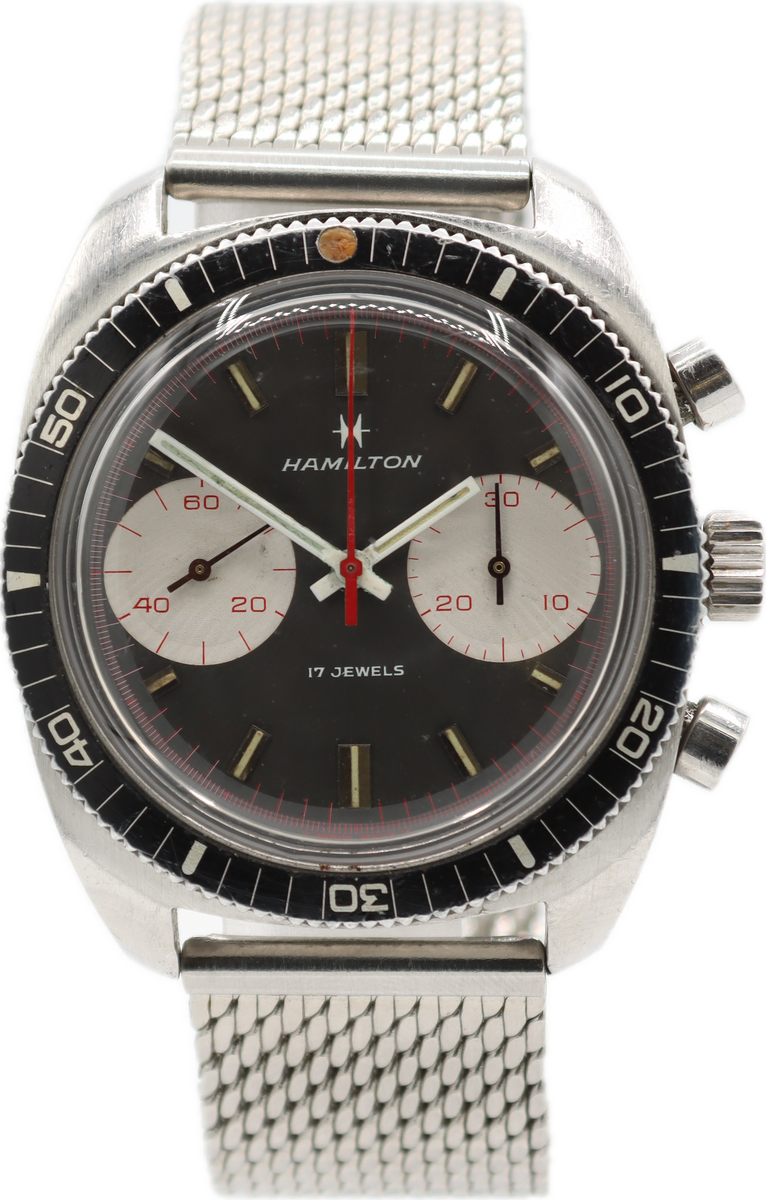 Vintage Hamilton Big Eye 647001 3 Men s Chronograph Wristwatch