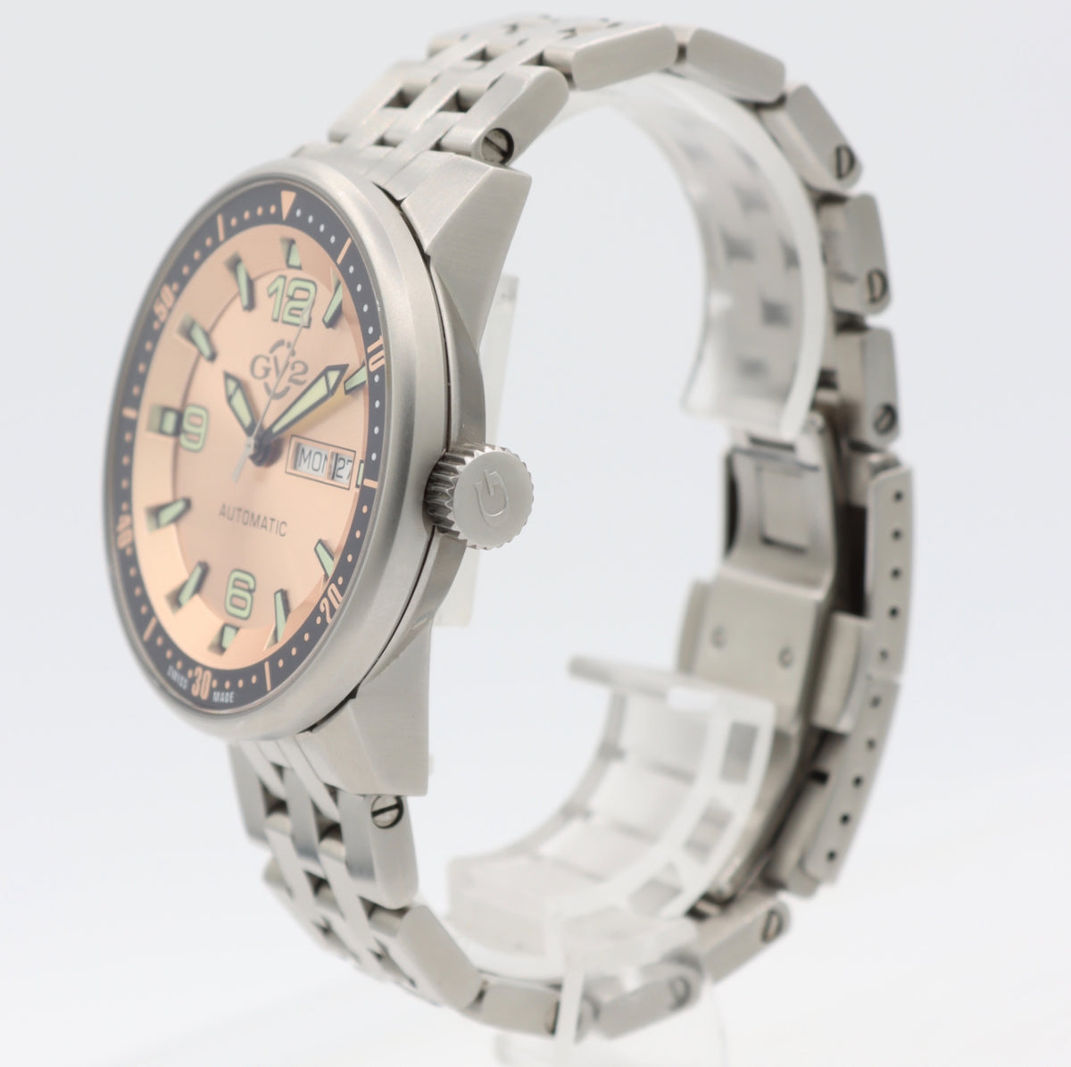 42mm Gevrill 4011 GV2 Stadium Limited' Men's Automatic Wristwatch