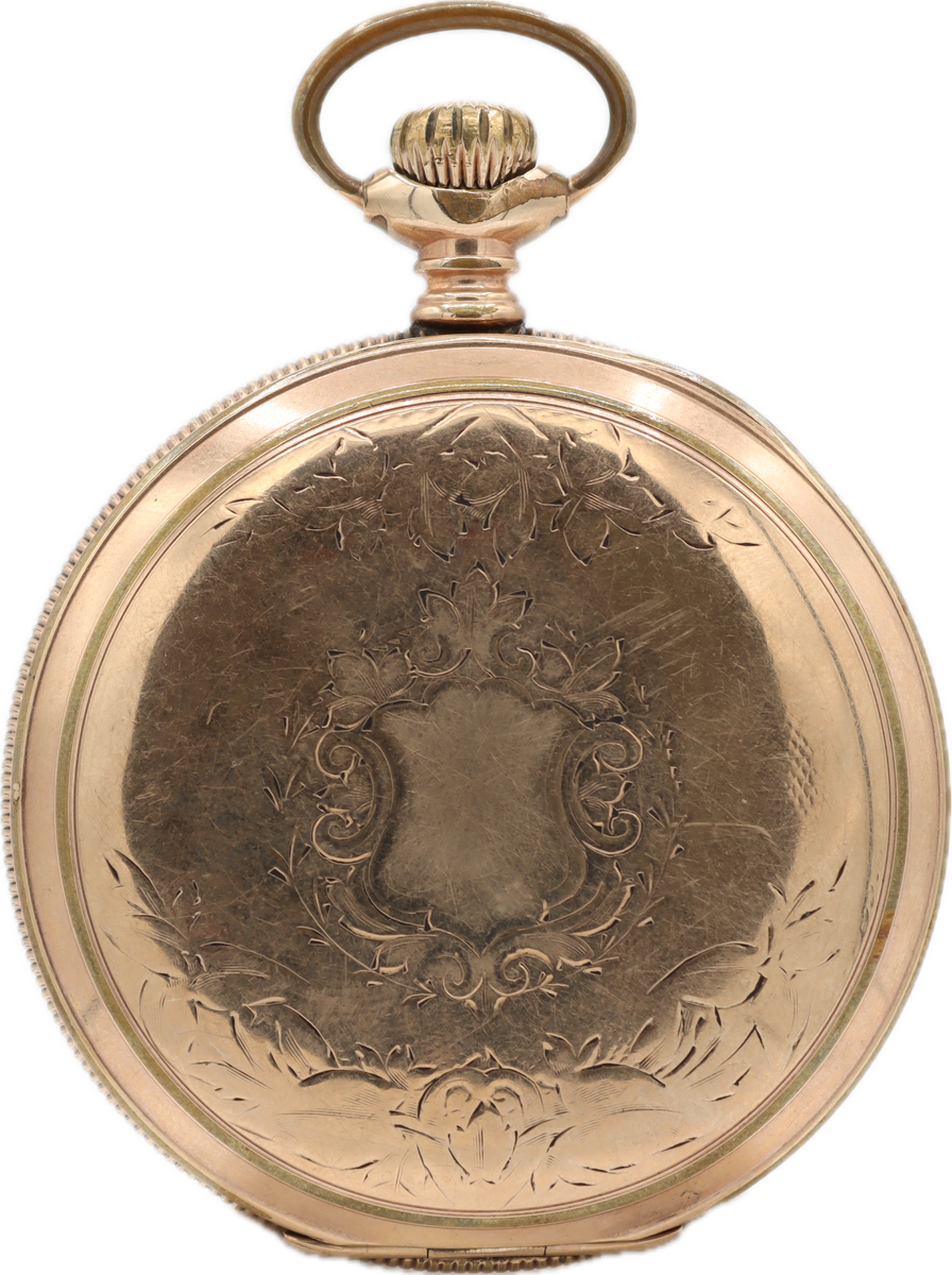 Antique 16s Waltham 15 Jewel Mechanical Pocket Watch Grade 24 Gold Fil