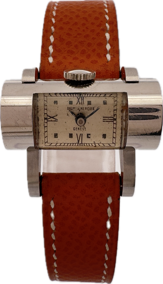 Baume & Mercier アンティーク ブラウン革ベルト 腕時計 IMG_7855_1200x1200.png?v=
