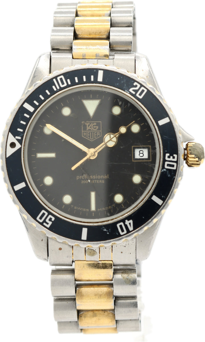 Tag Heuer 980.020D Two Tone Professional 1000 Men's Quartz