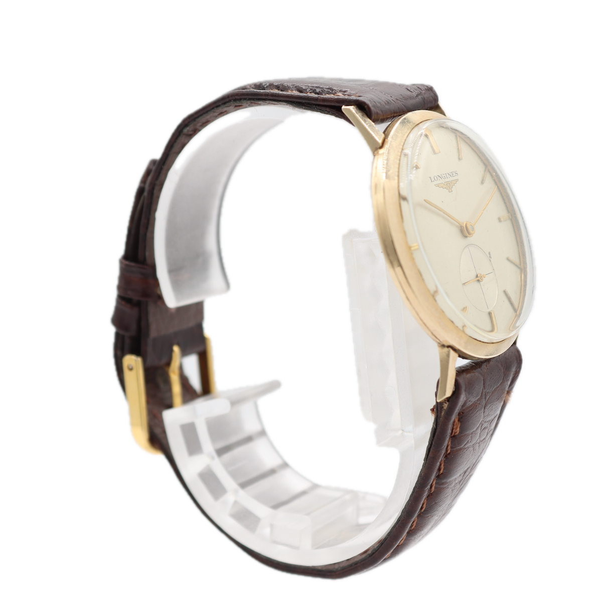 LONGINES クオーツ腕時計 ゴールド/ブラウン 楽天市場】ロンジン LONGINES レディース 腕時計 153 7049