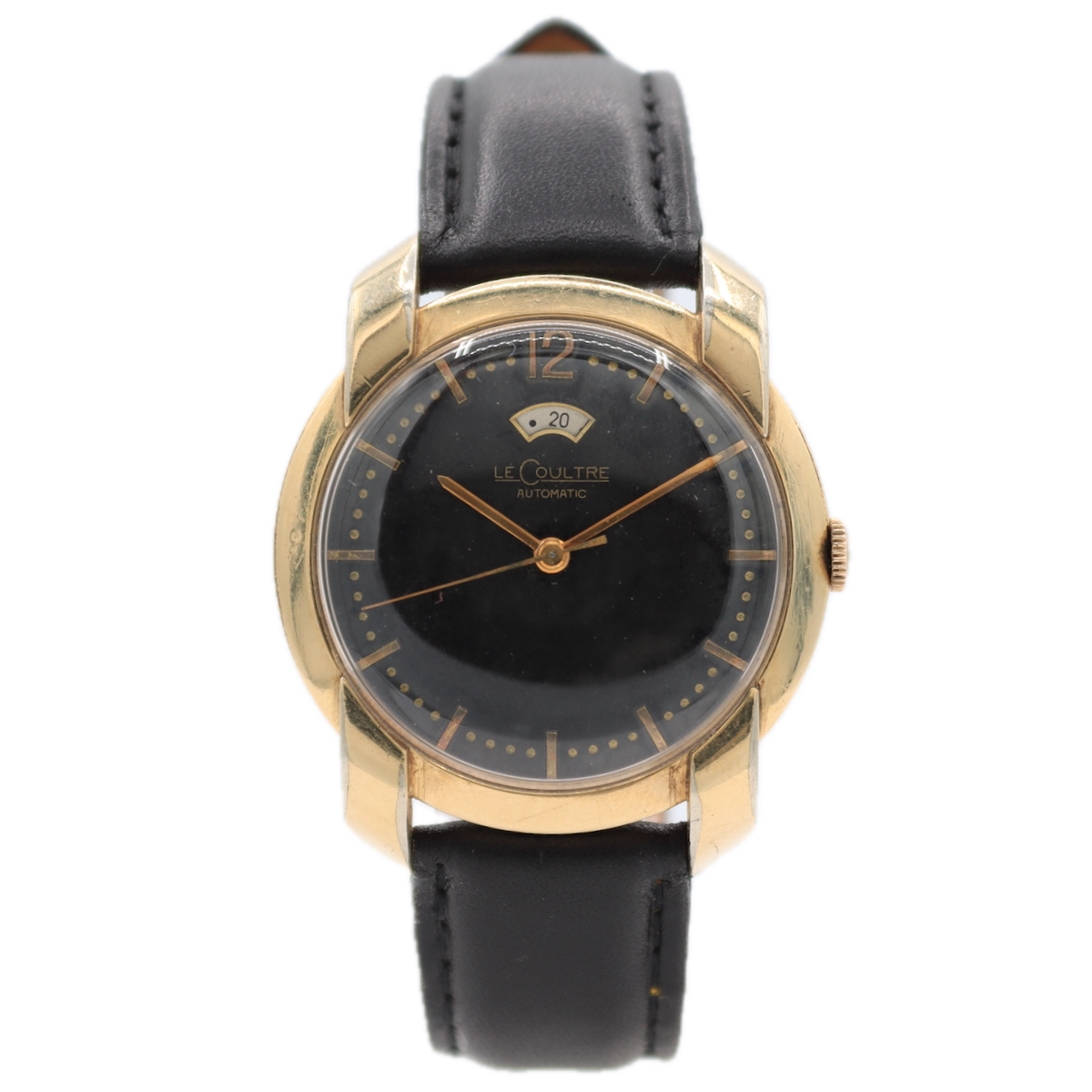 Vintage LeCoultre Power Reserve Men's Automatic Wristwatch