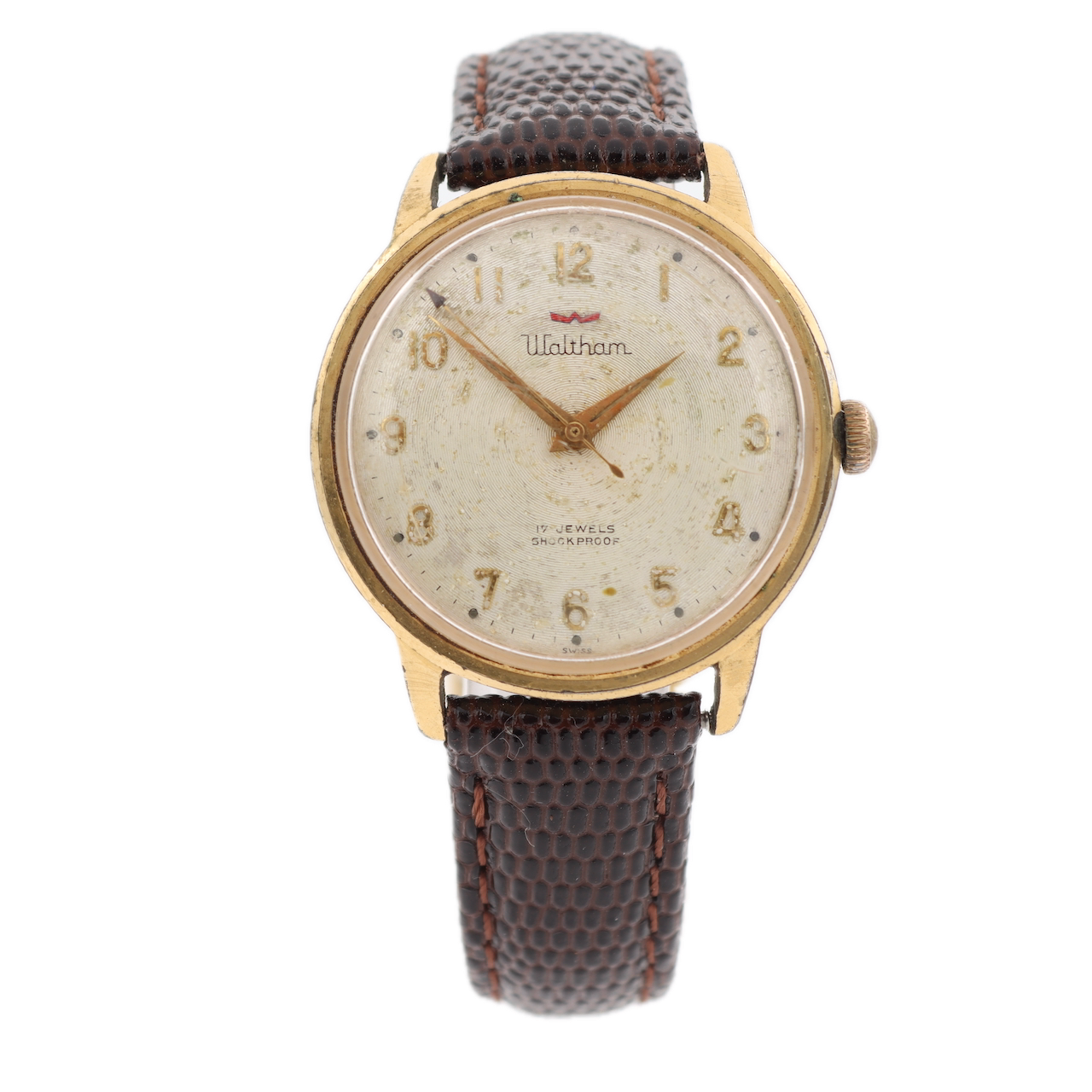 Vintage Waltham Men's Mechanical Wristwatch AS 1686 Swiss Made