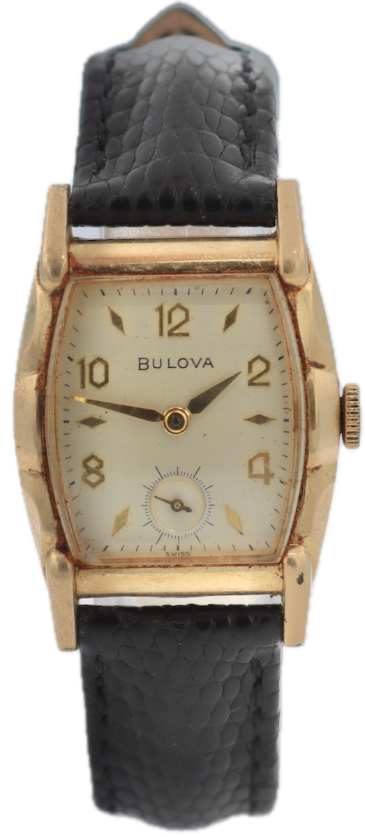 Vintage 1953 Bulova Scalloped Men's Mechanical Wristwatch 10 BT