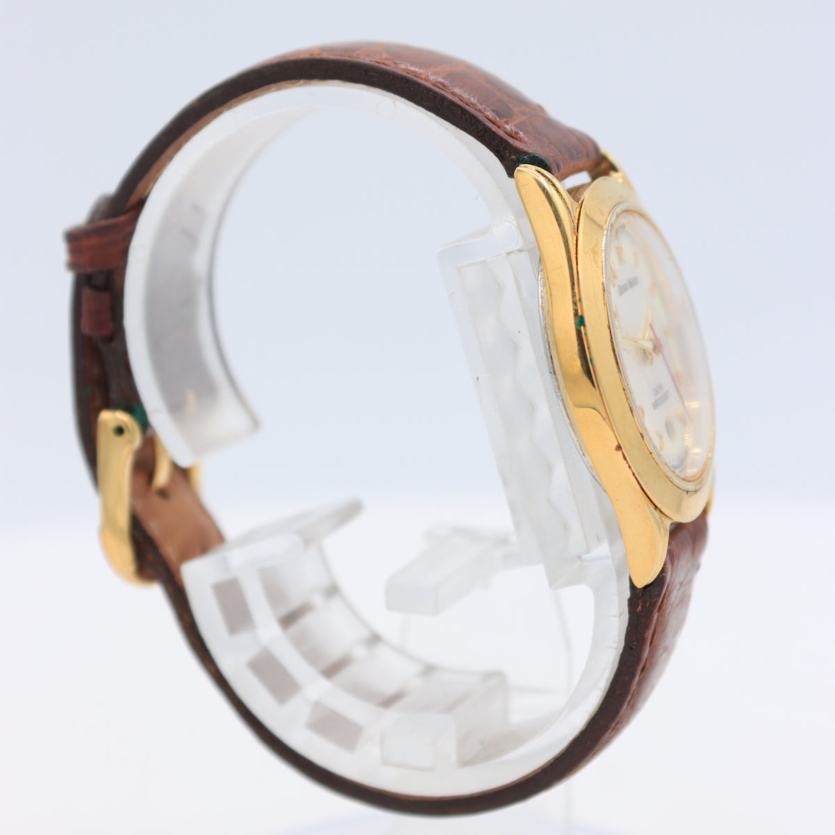 Vintage Hugo Maxx Sunburst Date Ladies Quartz Wristwatch Steel