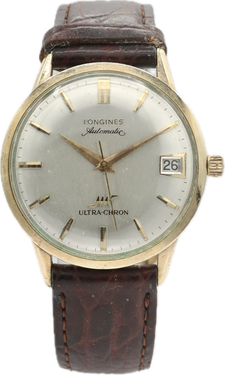 Vintage 34mm Longines Ultra-Chron Men's Automatic Wristwatch