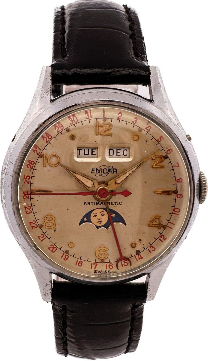 Vintage enicar shop automatic watch