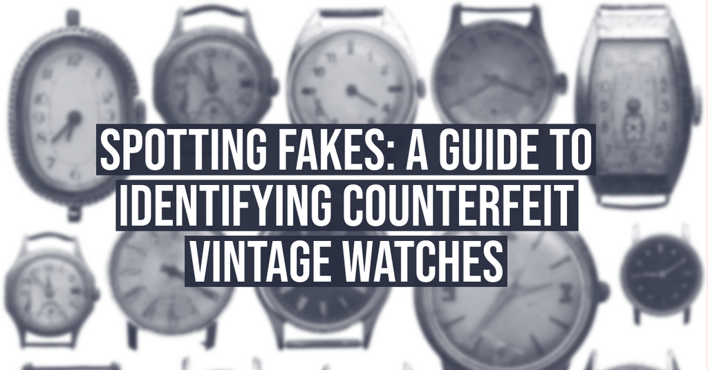 Spotting Fakes: A Guide to Identifying Counterfeit Vintage Watches
