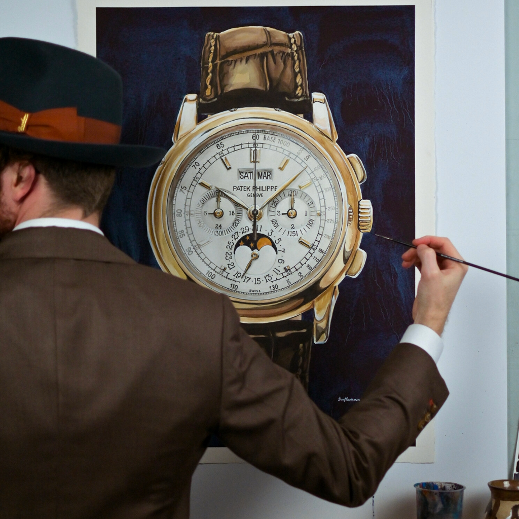 Sunflowerman's Pop-Up Studio at The Watch Preserve: Where Art Meets Timepieces