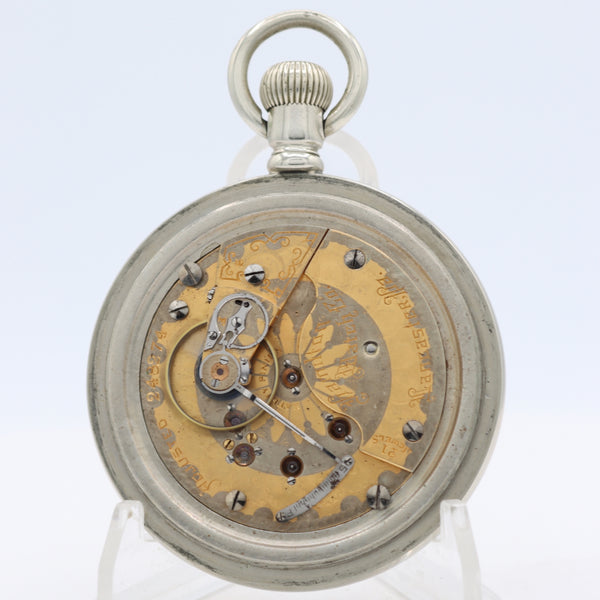 Antique 18s 1903 Hamilton Two Tone 21j Mechanical Pocket Watch 940 USA