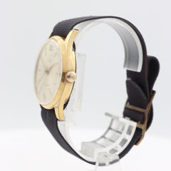 Vintage Elgin 8903 Sunburst Men's Mechanical Wristwatch 720 France