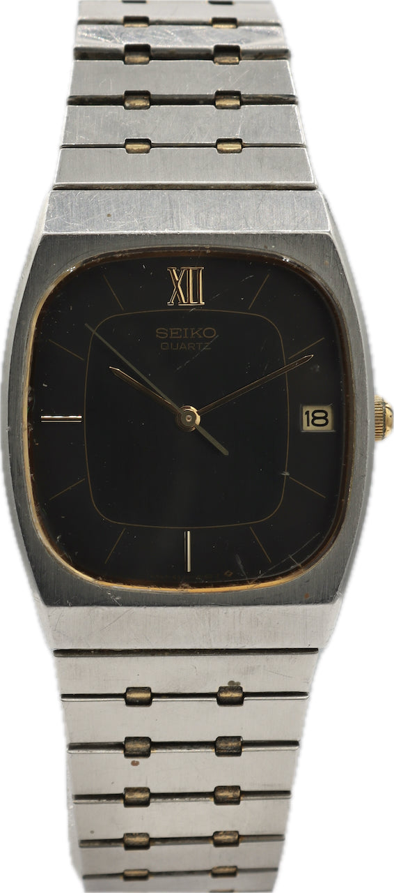 Vintage 28mm Seiko 6532-5109 Men's Quartz Wristwatch 6532