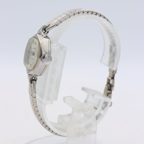 Vintage Waltham Sunburst Cocktail Ladies Mechanical Wristwatch 69-21 Swiss