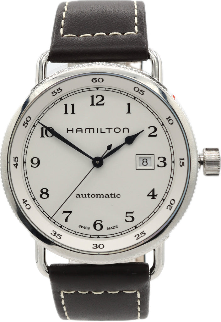 Hamilton H777150 Navy Pioneer 2000 Series 25 Jewel Men's Automatic Wristwatch