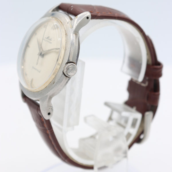 Vintage Mido Multifort Powerwind Men's Automatic Wristwatch 917P Swiss Steel