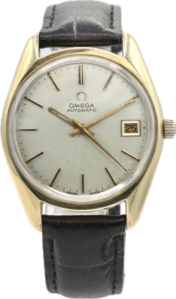 Vintage 36mm Omega 166.067 Seamaster Men's Automatic Wristwatch 565 Gold Capped