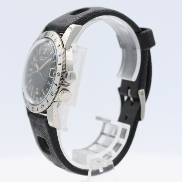 Vintage 37mm Glycine Airman 23 Jewel Men's Automatic Wristwatch Felsa 692 Swiss
