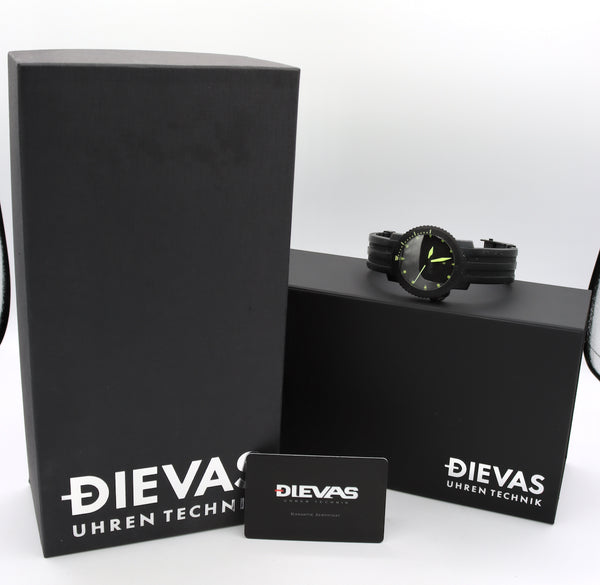 45mm Dievas Shadow LE Men's Automatic Wristwatch ETA 2824 Germany Steel