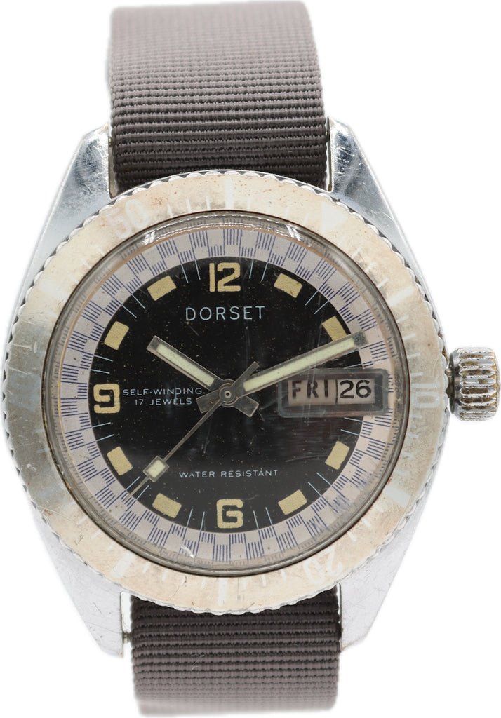 Vintage 37mm Dorset Men's Automatic Wristwatch Montgomery Ward