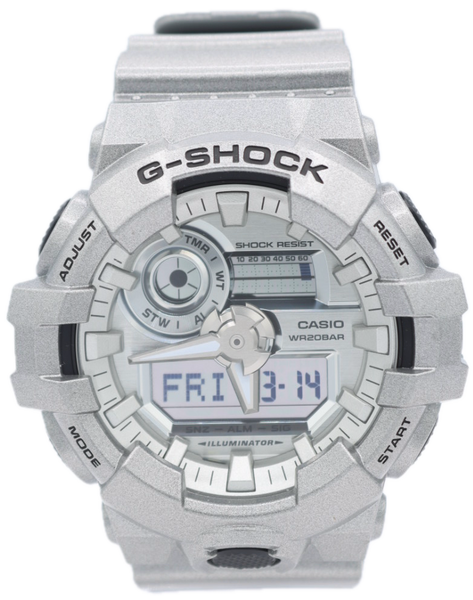 G-SHOCK CASIO W200BAR ホワイト腕時計　GA-700 Amazon.com: Casio Men's G Shock GA700-7A White Resin