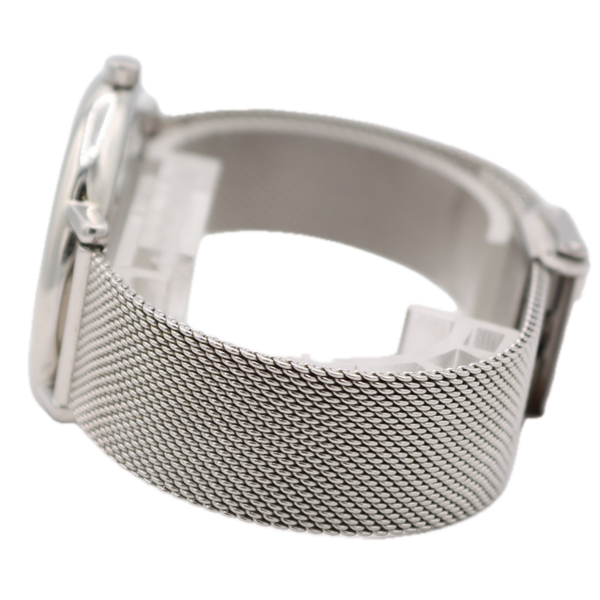 36mm Skagen SKW2730 Signatur Ladies Quartz Wristwatch Steel Slim Grey MOP Dial