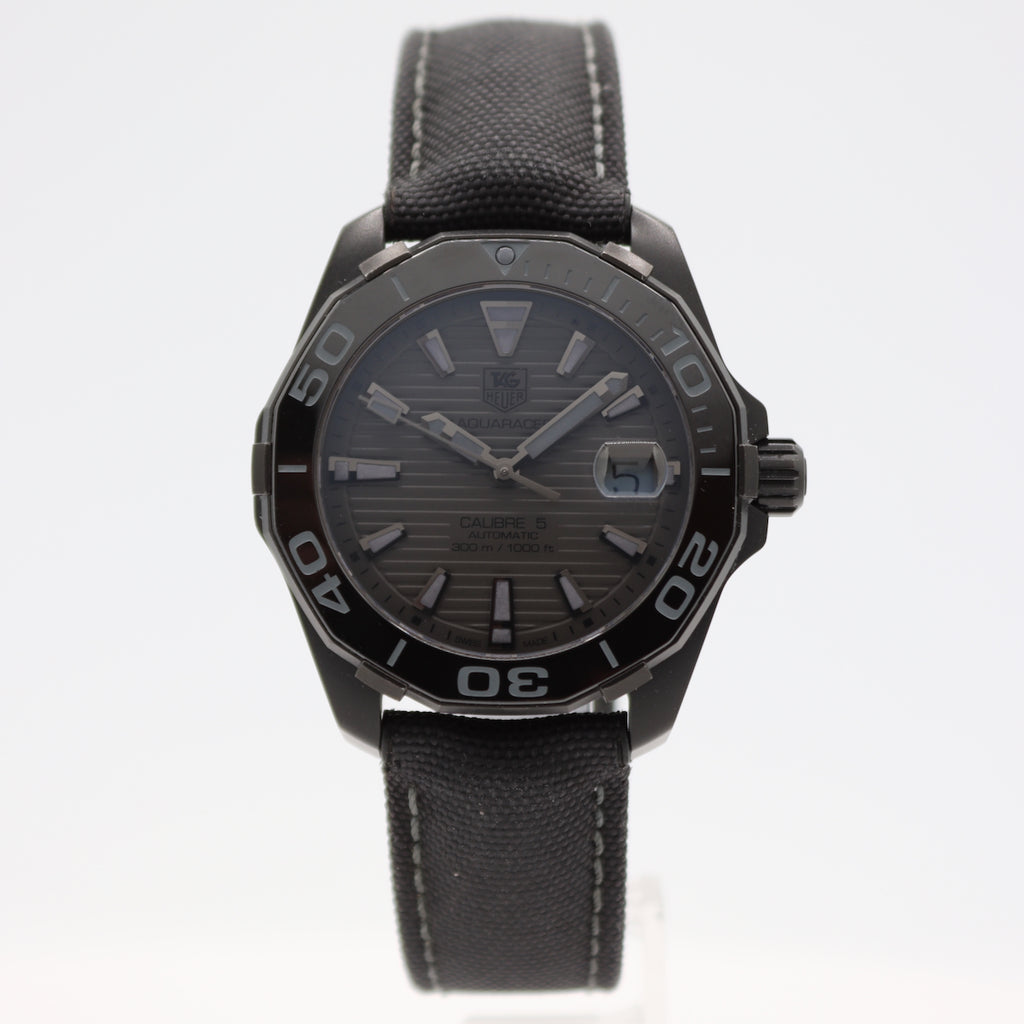 41mm TAG Heuer WAY218B.FC6364 Aquaracer Men's Automatic Wristwatch Steel