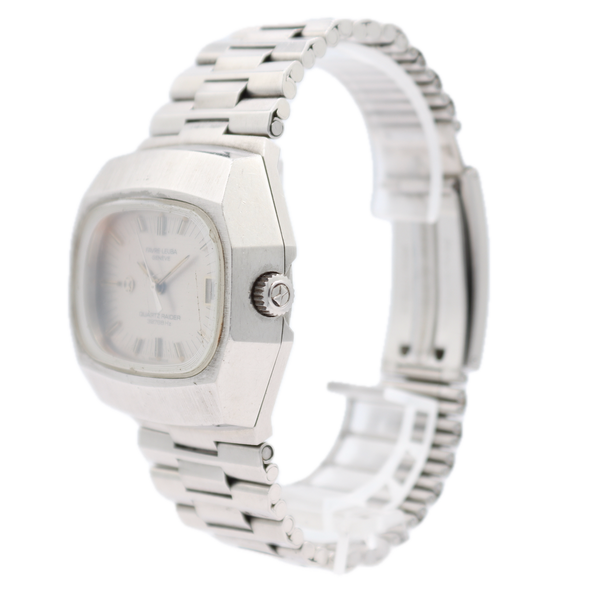 Vintage Favre-Leuba 11033 Quartz Raider Men's Quartz Wristwatch 352 Swiss Steel