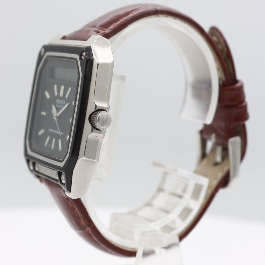 Vintage Seiko H557-5099 Ani-Digi Men's Quartz LCD Wristwatch H557