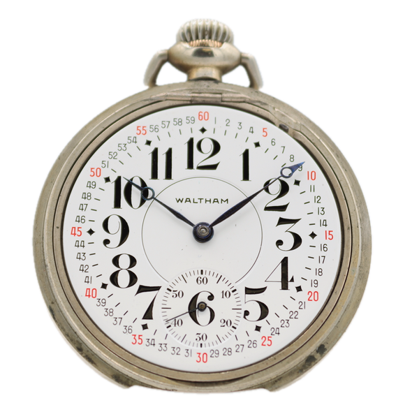 Antique 16s 1932 Waltham Riverside Montgomery 21 Jewel Pocket Watch 625 USA