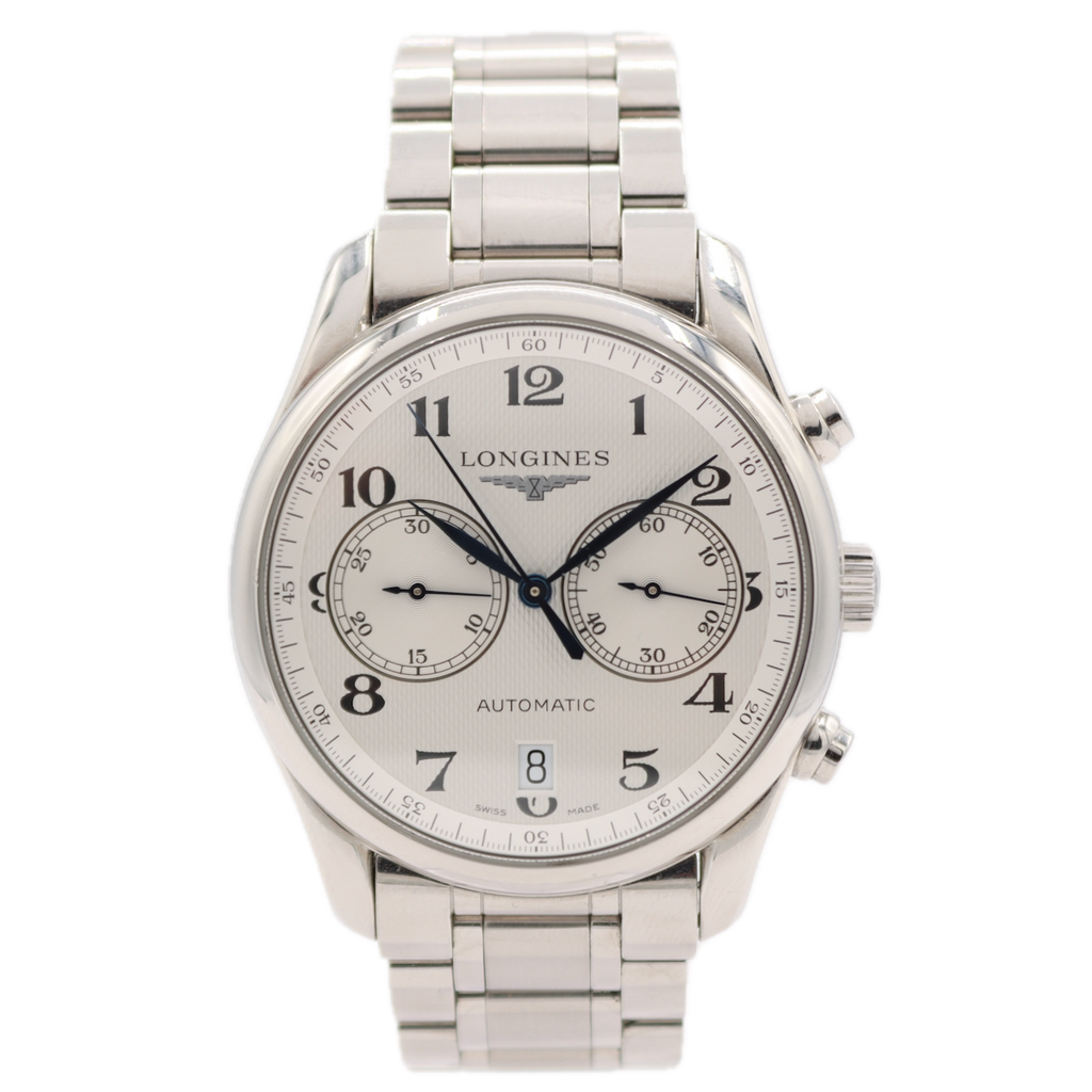 40mm Longines Master Collection Men's Automatic Chronograph Wristwatch W/ Kit