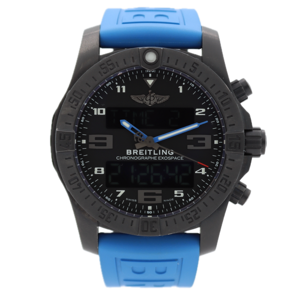 48mm Breitling VB5510H21B1S1 Exospace B55 Men's Wristwatch DLC-Coated Titanium