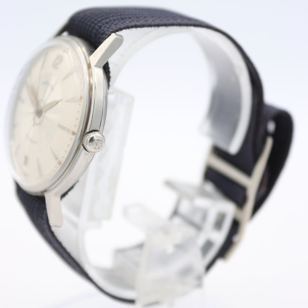 Vintage Hamilton Concentric Bullseye Men's Automatic Wristwatch Swiss Steel