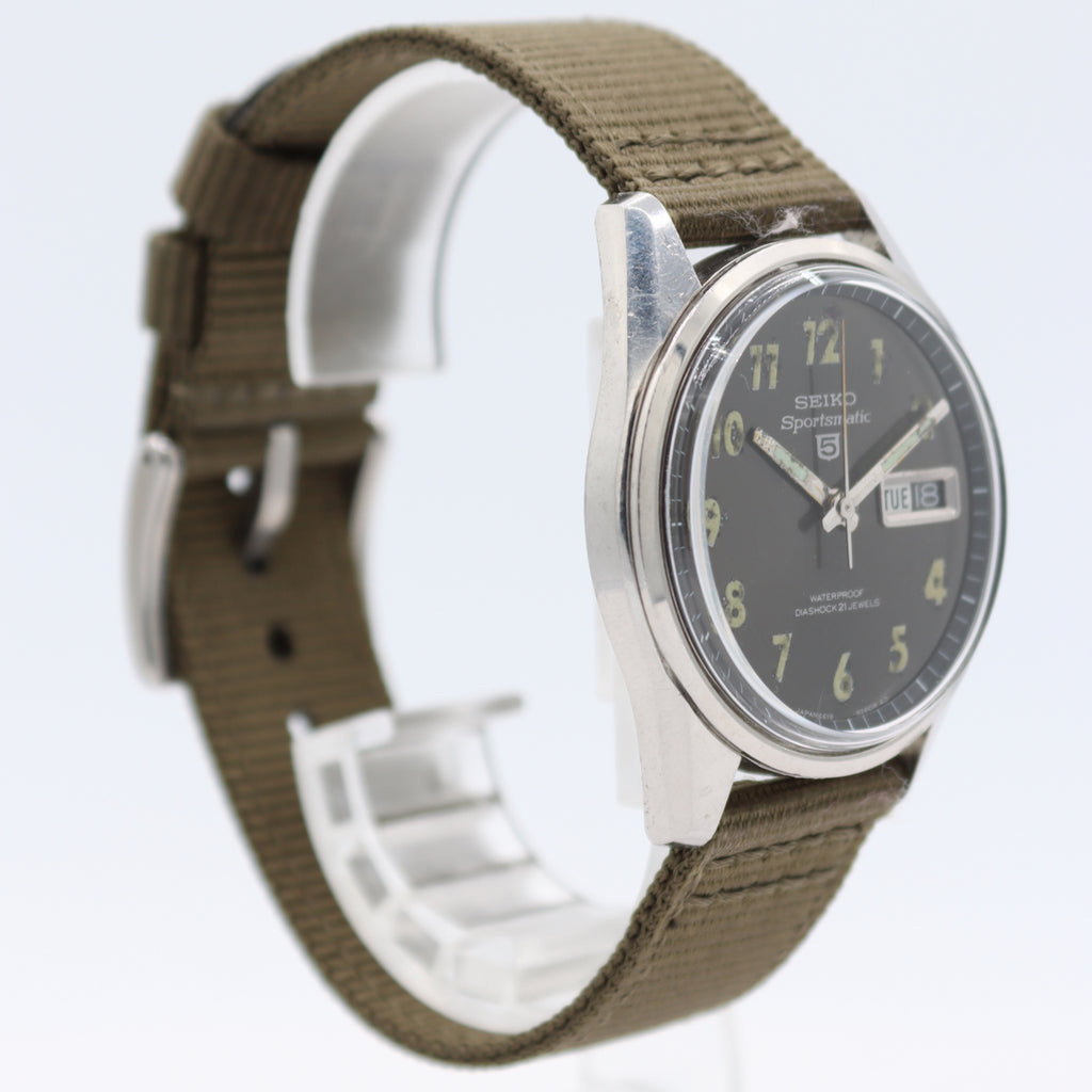 Vintage Seiko 6619-8060 MACV SOG Sportsmatic 5 Men's Automatic