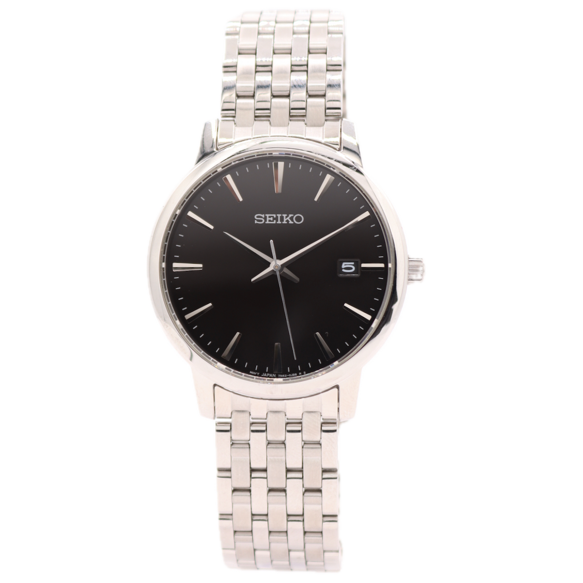 Seiko Black Dial 7N42-0FG0
