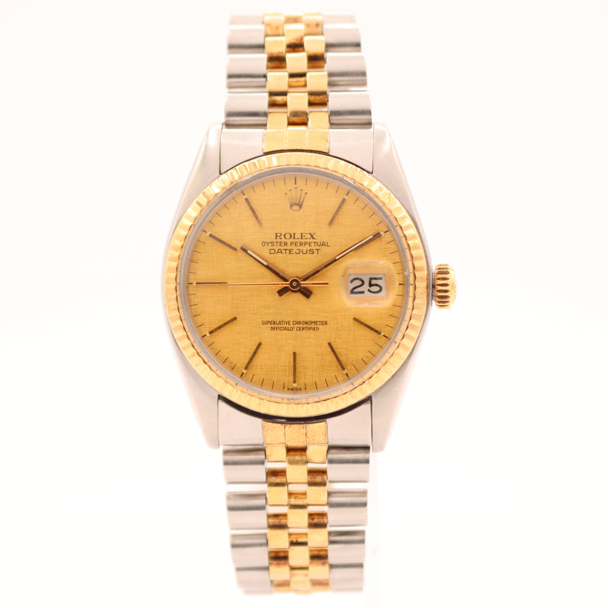 Rolex Datejust Linen Dial 16013 1978