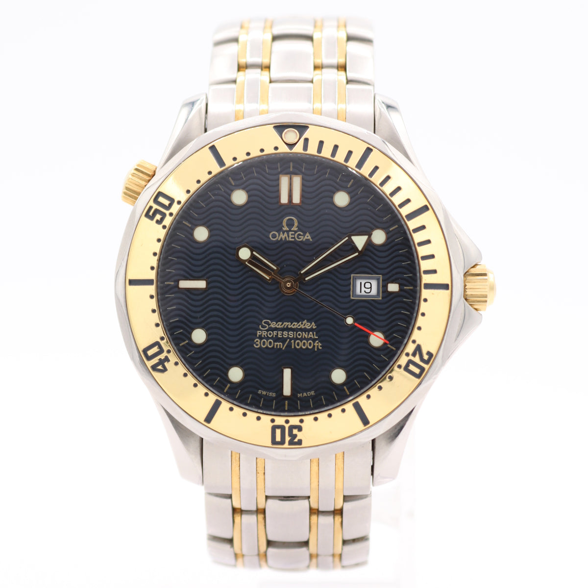 Omega Seamaster Wave Dial 2342.80.00 1996